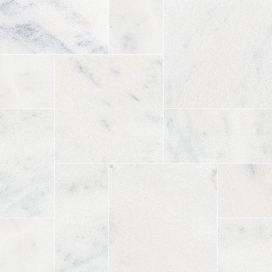 Glacier White Marble Pavers natural stone pavers