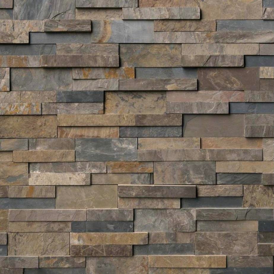 Rustic Ember Stacked Stone stacked stone panels