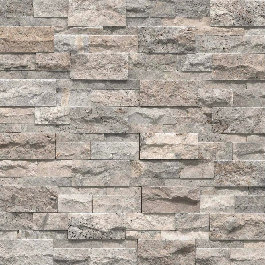 Silver Mist Travertine XL Stacked Stone xl stacked stone